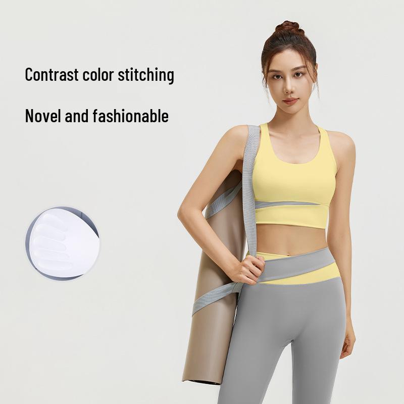 High Waist Tummy Control Shockproof Yoga Set: Tight Butt-Lifting, Nude-Feel Fitness Wear L
High Waist Tummy Control Shockproof Yoga Set: Tight Butt-Lifting, Nude-Feel Fitness Wear L