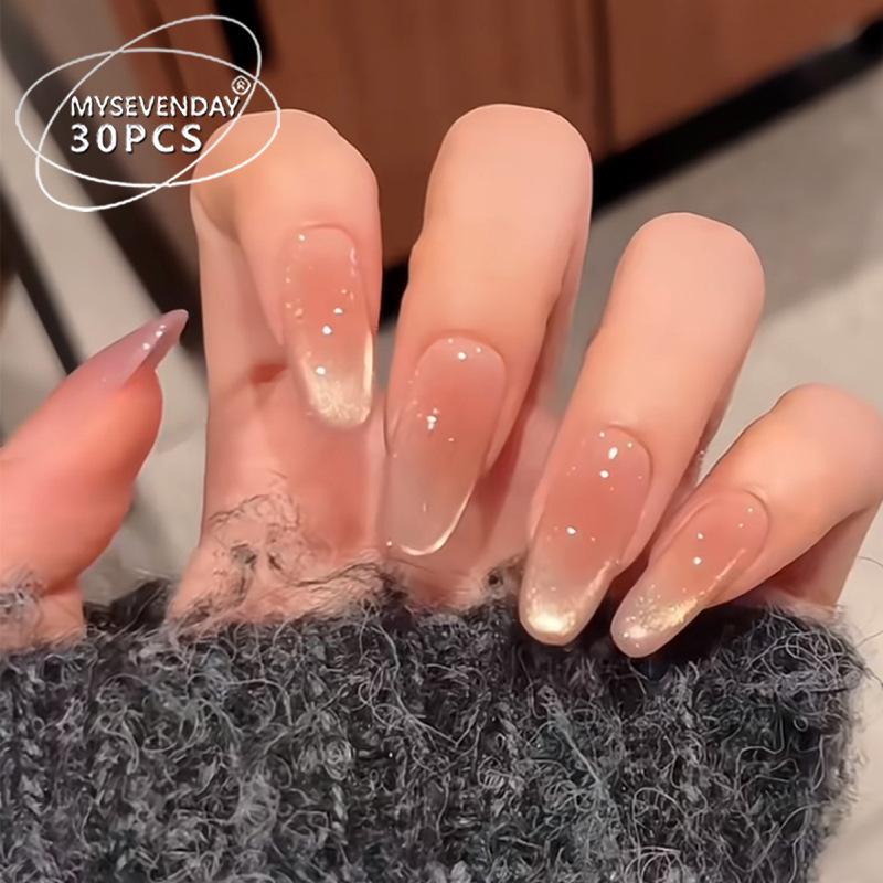 High-End Caramel Gradient Summer Nail Patches - Handmade Hot Girl Style Ready-to-Wear All Sizes (M/S/XS) - 30 pieces/set
High-End Caramel Gradient Summer Nail Patches - Handmade Hot Girl Style Ready-to-Wear All Sizes (M/S/XS) - 30 pieces/set