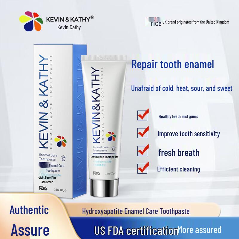 KEVIN&KATHY Enamel Care Toothpaste
KEVIN&KATHY Enamel Care Toothpaste