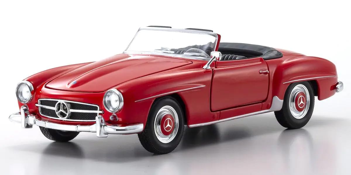 Kyosho WELLY 1/24 Scale Mercedes-Benz 190 SL (Convertible) 1955 Red Finished Product WE24118CR
Kyosho WELLY 1/24 Scale Mercedes-Benz 190 SL (Convertible) 1955 Red Finished Product WE24118CR