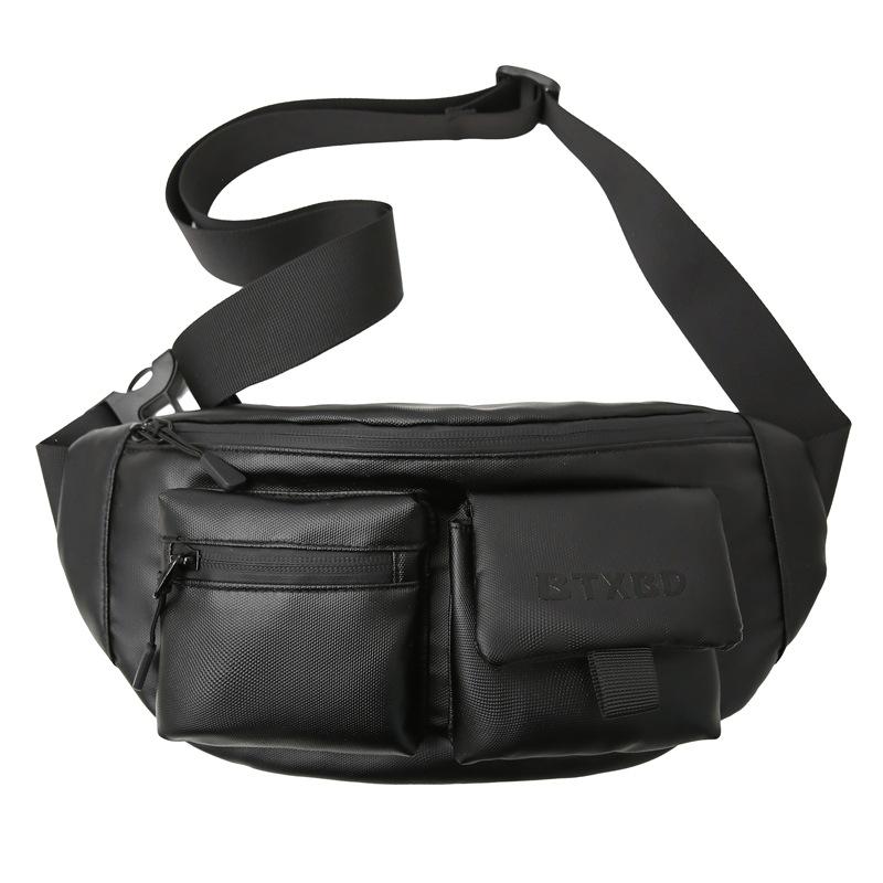 New tooling street trendy brand breast bag new casual fashion trend shoulder fanny pack чорний
New tooling street trendy brand breast bag new casual fashion trend shoulder fanny pack чорний