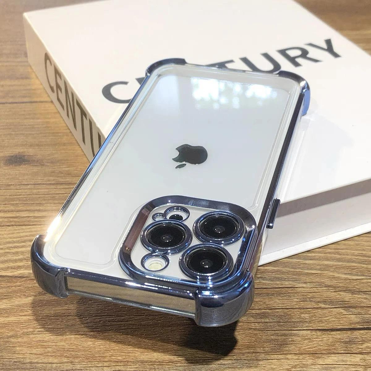 Electroplating Is Suitable for Apple 14promax Phone Case Anti-drop, IPhone13 Transparent 12 Full Bag 11 Fashionable Protective Case iPhone X/Xs Universal
Electroplating Is Suitable for Apple 14promax Phone Case Anti-drop, IPhone13 Transparent 12 Full Bag 11 Fashionable Protective Case iPhone X/Xs Universal