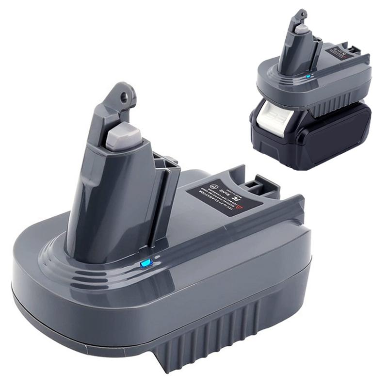 Новый адаптер для литиевой батареи Makita 18 В BL1850 BL1830 для пылесоса Dyson V6 серии SV04 SV03 DC59 V6
Новый адаптер для литиевой батареи Makita 18 В BL1850 BL1830 для пылесоса Dyson V6 серии SV04 SV03 DC59 V6