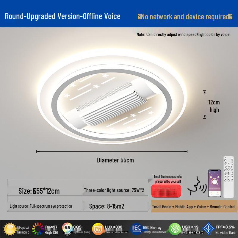 Zhongshan Classic Leafless Fan LED Ceiling Light for Living Room and Bedroom
Zhongshan Classic Leafless Fan LED Ceiling Light for Living Room and Bedroom