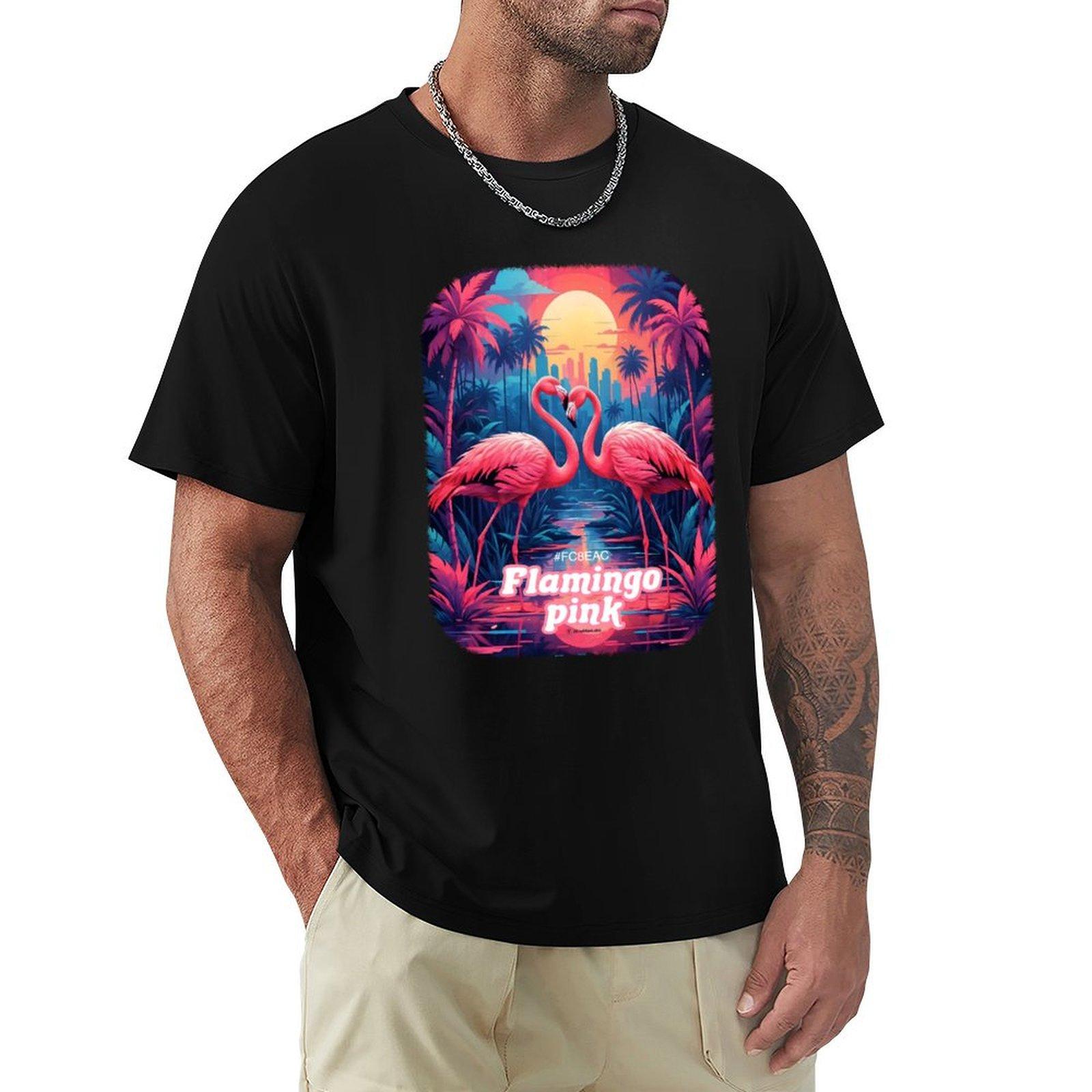 Flamingo Pink T-Shirt Graphic Tee Shirt Funnys Men Clothes S середній синього кольору
Flamingo Pink T-Shirt Graphic Tee Shirt Funnys Men Clothes S середній синього кольору