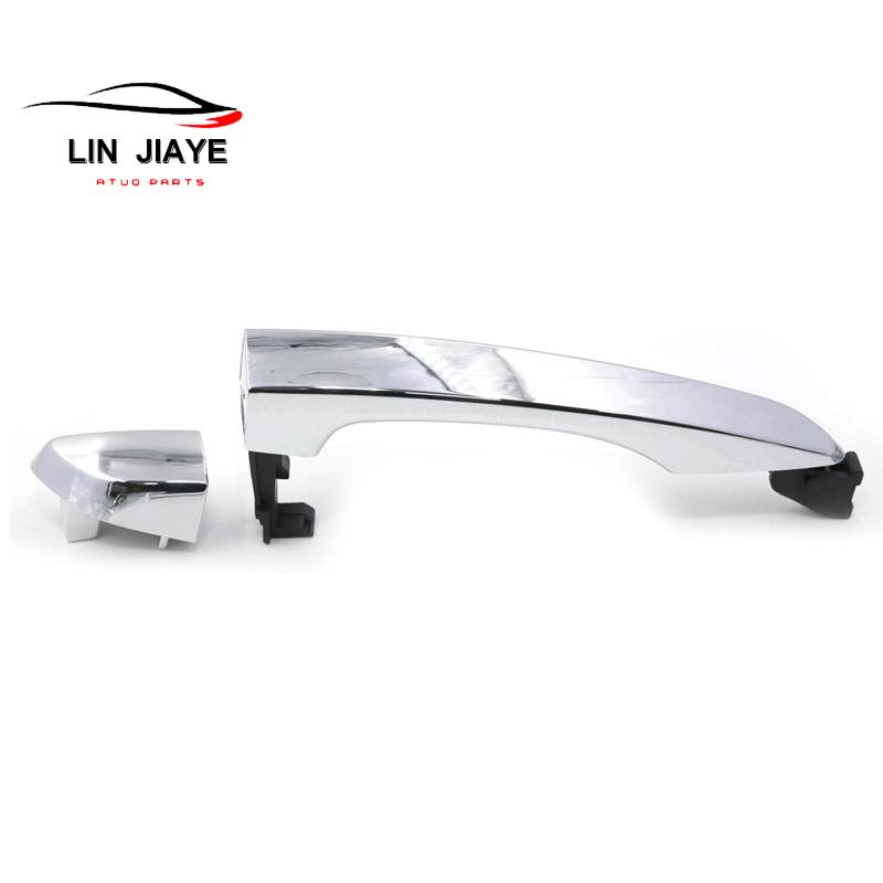 Chrome Exterior Door Handle Smart Key Handle for Hyundai Tucson 2016- 82651D3710 83651D3010 Front Rear Left Right Houyou
Chrome Exterior Door Handle Smart Key Handle for Hyundai Tucson 2016- 82651D3710 83651D3010 Front Rear Left Right Houyou