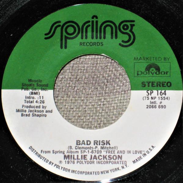 7-дюймовая пластинка MILLIE JACKSON Bad Risk There You Are SP164 Spring Records 1976 US SoulFunk Б/у
7-дюймовая пластинка MILLIE JACKSON Bad Risk There You Are SP164 Spring Records 1976 US SoulFunk Б/у
