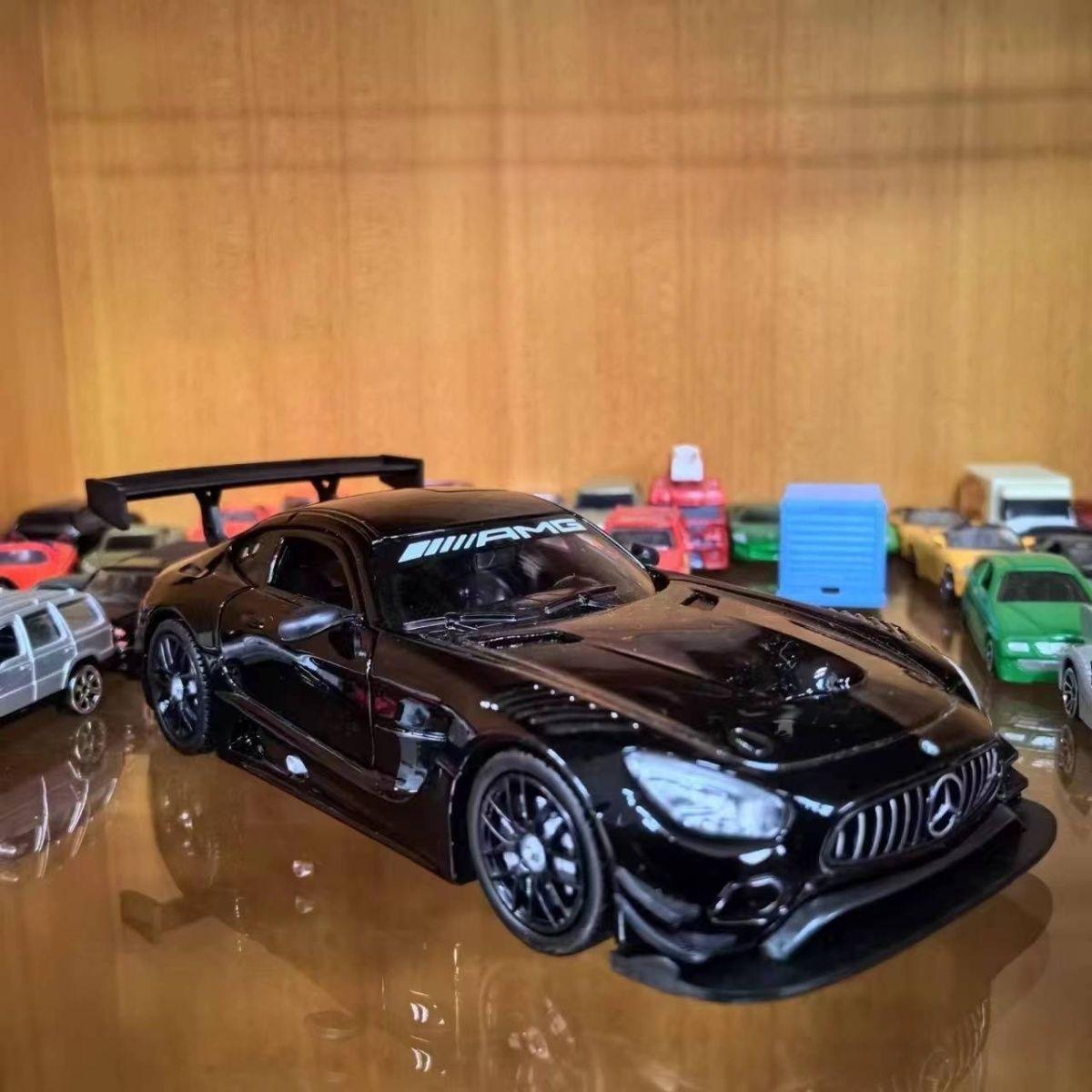 1:24 Benzs GT3 Alloy Car Diecasts & Toy Vehicles Car Model Miniature Scale Model Car Toys For Children чорний
1:24 Benzs GT3 Alloy Car Diecasts & Toy Vehicles Car Model Miniature Scale Model Car Toys For Children чорний