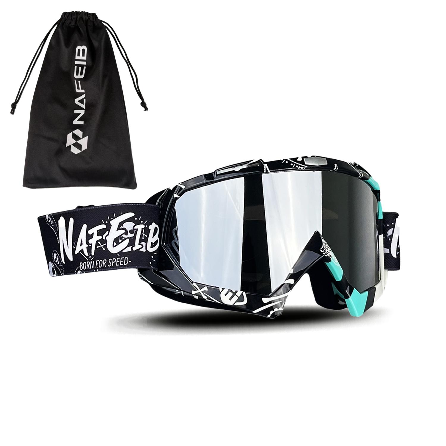 Men s Off-road Goggles Motorcycle Sports Goggles Riding Sunglasses UV400 Outdoor Protective Goggles Helmet Accessories Cloth Bag
Men s Off-road Goggles Motorcycle Sports Goggles Riding Sunglasses UV400 Outdoor Protective Goggles Helmet Accessories Cloth Bag