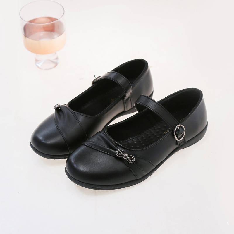 Girls Black School Uniform Shoes with Bow-knot Children Flats Mary Jane Shoes Kids Princess Performance Shoes Soft Sole 37
Girls Black School Uniform Shoes with Bow-knot Children Flats Mary Jane Shoes Kids Princess Performance Shoes Soft Sole 37