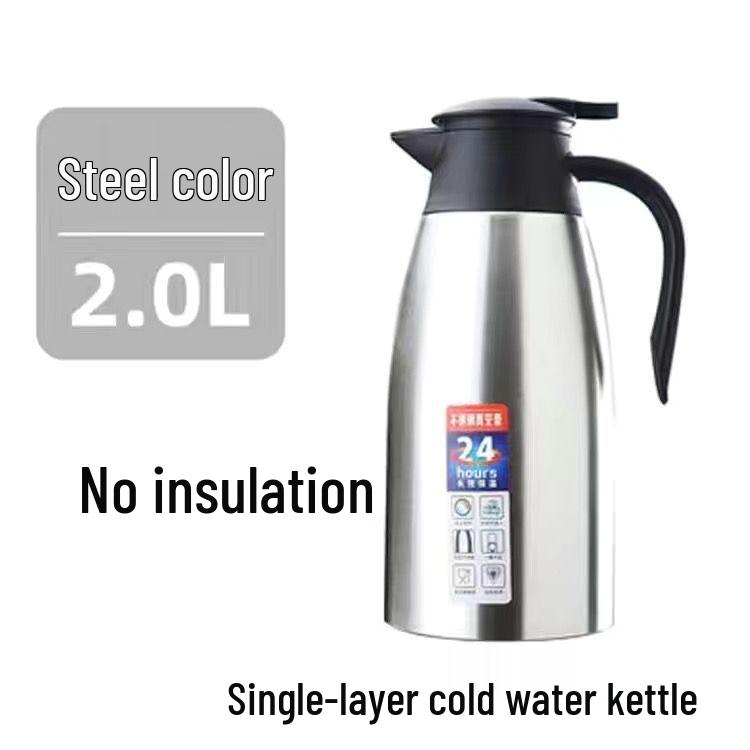 316 Stainless Steel Anti-scalding Double-layer Insulated Water Bottle and Thermos Flask. 316 Grade 2.3L - Insulation for 28 Hours
316 Stainless Steel Anti-scalding Double-layer Insulated Water Bottle and Thermos Flask. 316 Grade 2.3L - Insulation for 28 Hours