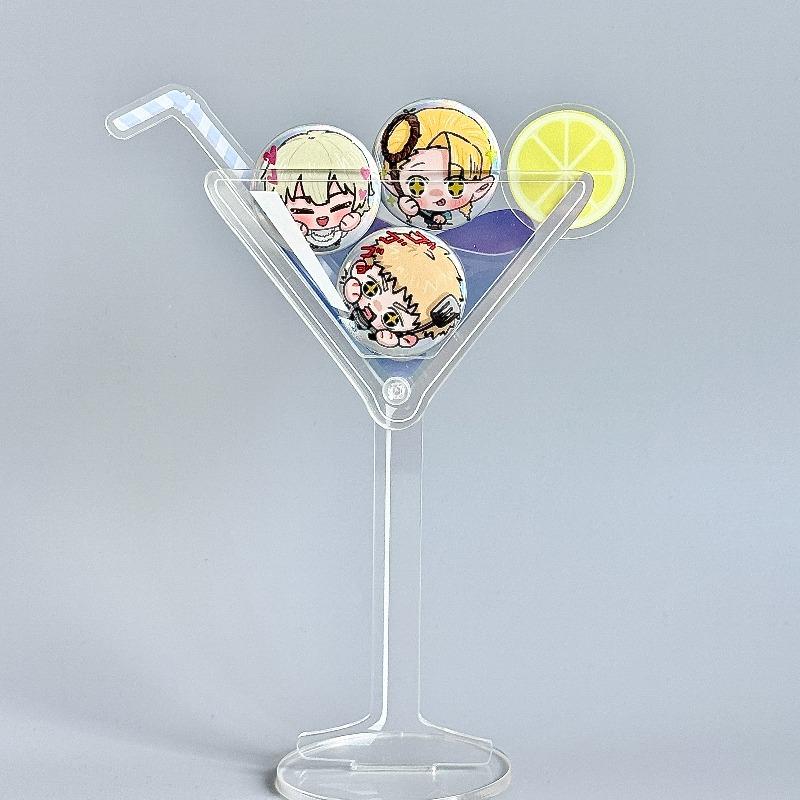 Cocktail Acrylic Pins Holder Ornaments Round Badge Protective Case Fan Supplies 75mm 58mm Badges Pins Display Anime Decoration фиолетовый
Cocktail Acrylic Pins Holder Ornaments Round Badge Protective Case Fan Supplies 75mm 58mm Badges Pins Display Anime Decoration фиолетовый