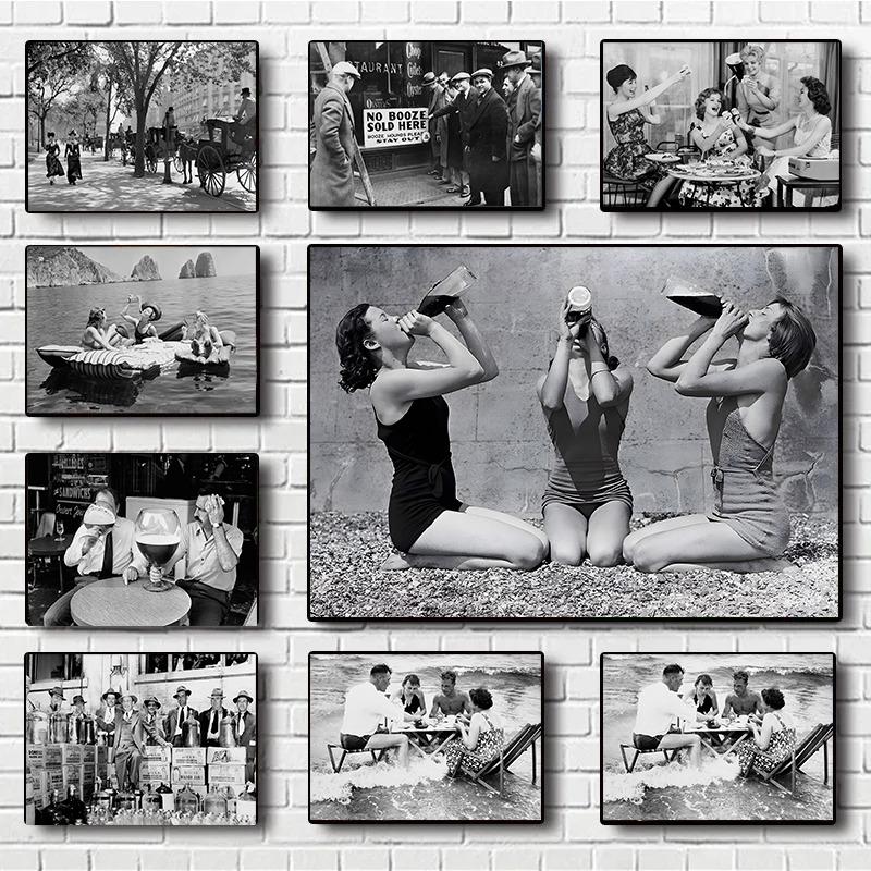 Funny Black and White Poster Tea Party in Surf Cabaret Dancers Canvas Painting Old Photo Wall Art Picture Living Room Home Decor 21cm×30cm NoFrame
Funny Black and White Poster Tea Party in Surf Cabaret Dancers Canvas Painting Old Photo Wall Art Picture Living Room Home Decor 21cm×30cm NoFrame