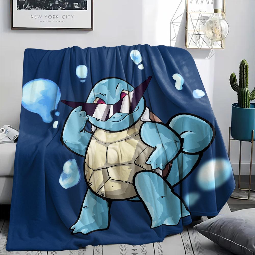 Squirtle Cartoon pattern Flannel Blanket, High quality Comfortable for All Seasons, Home Decor, Warmth and Comfort, Perfect for Gifts. 80cm x 120cm
Squirtle Cartoon pattern Flannel Blanket, High quality Comfortable for All Seasons, Home Decor, Warmth and Comfort, Perfect for Gifts. 80cm x 120cm
