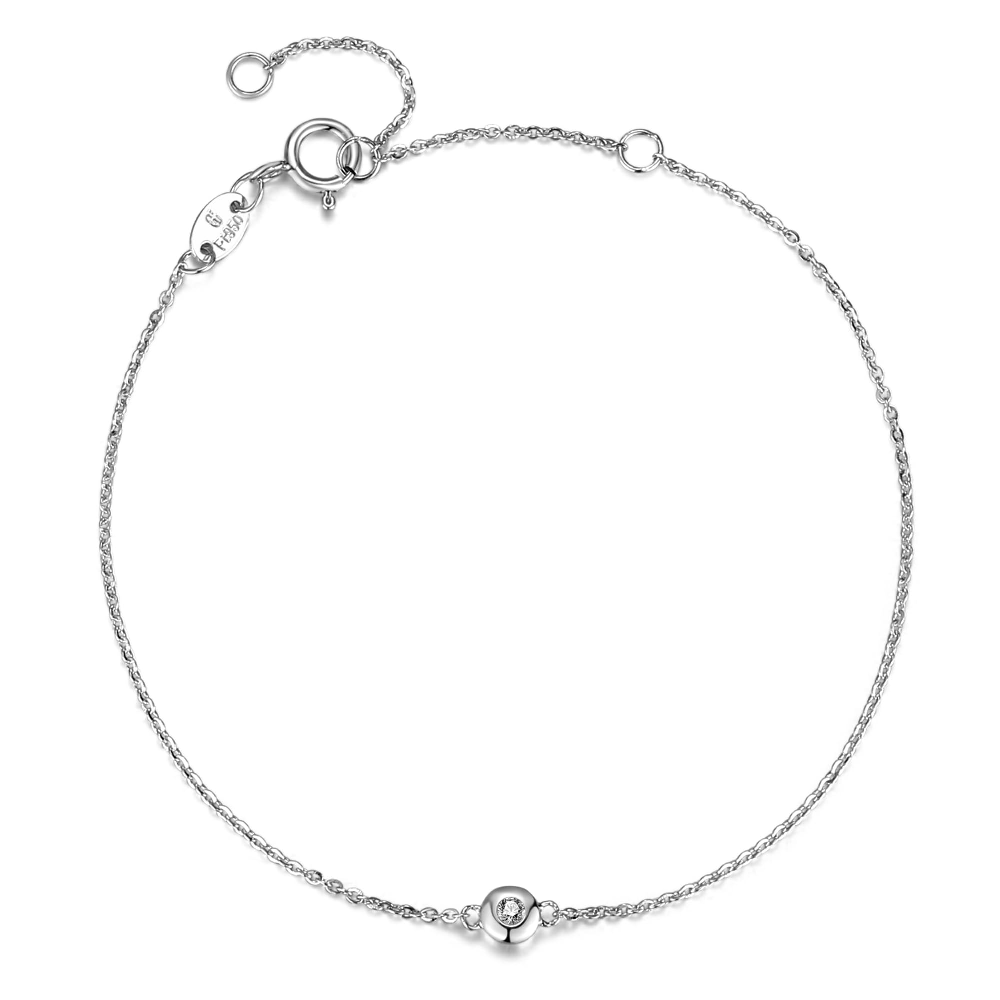 FANCIME Diamond Platinum Bracelet Ladies Lab Grown Diamond Single Carat Accessory Birthday Anniversary Christmas Women Popular Present Jewelry Gift
FANCIME Diamond Platinum Bracelet Ladies Lab Grown Diamond Single Carat Accessory Birthday Anniversary Christmas Women Popular Present Jewelry Gift