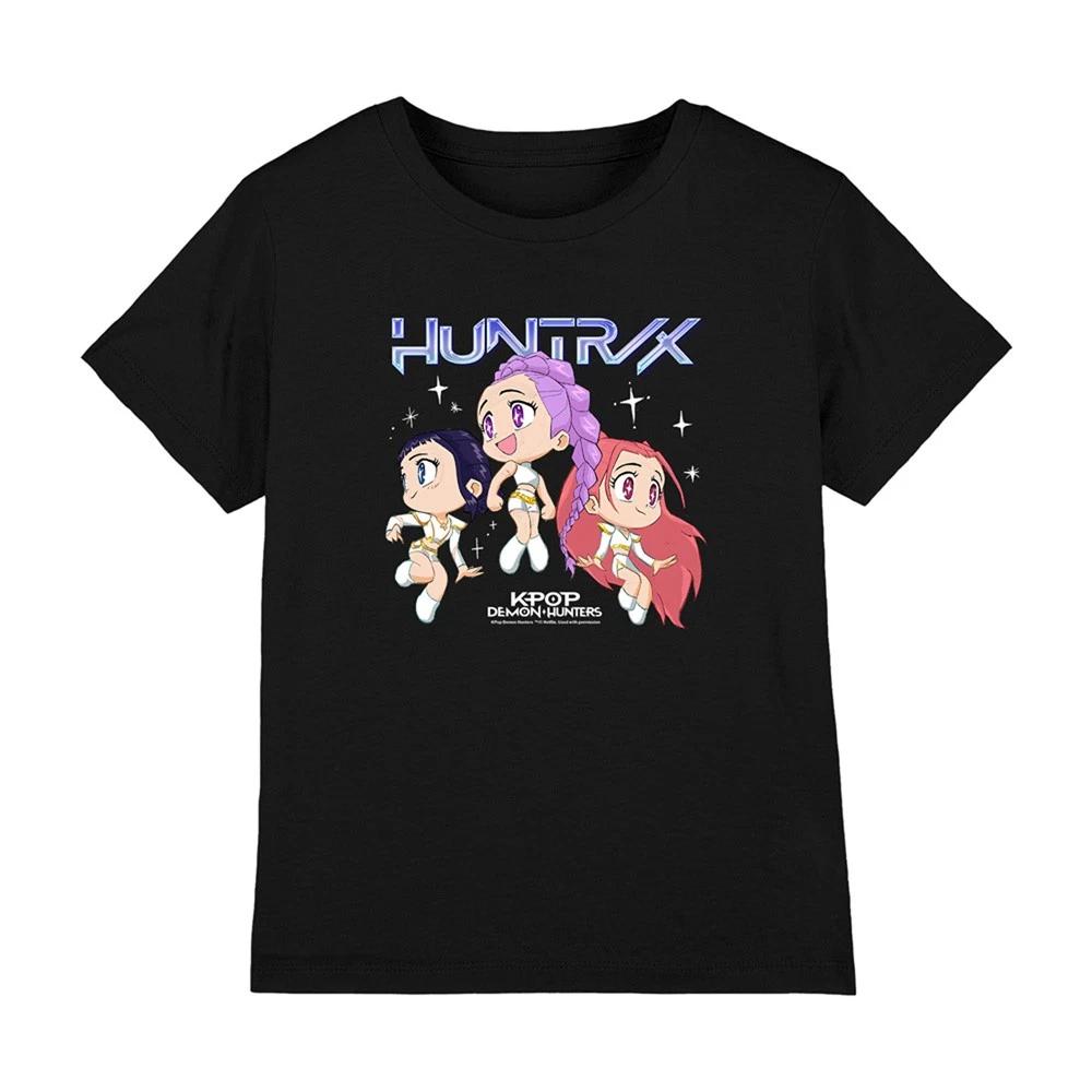 Kpop Demon Hunters - Huntrix Chibi Group Kids T-shirt, Black 110
Kpop Demon Hunters - Huntrix Chibi Group Kids T-shirt, Black 110
