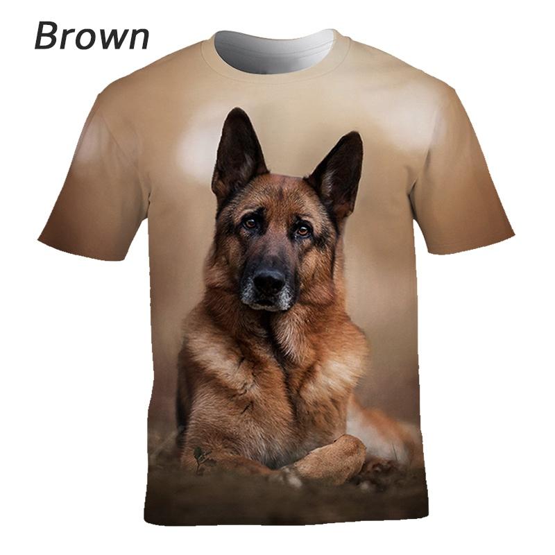 German Shepherd Dog Graphic T Shirt for Men Funny 3D Pup Doggy Printed Cute Tee Shirts Womens Clothing Cool Designs Kids T-shirt XXS
German Shepherd Dog Graphic T Shirt for Men Funny 3D Pup Doggy Printed Cute Tee Shirts Womens Clothing Cool Designs Kids T-shirt XXS
