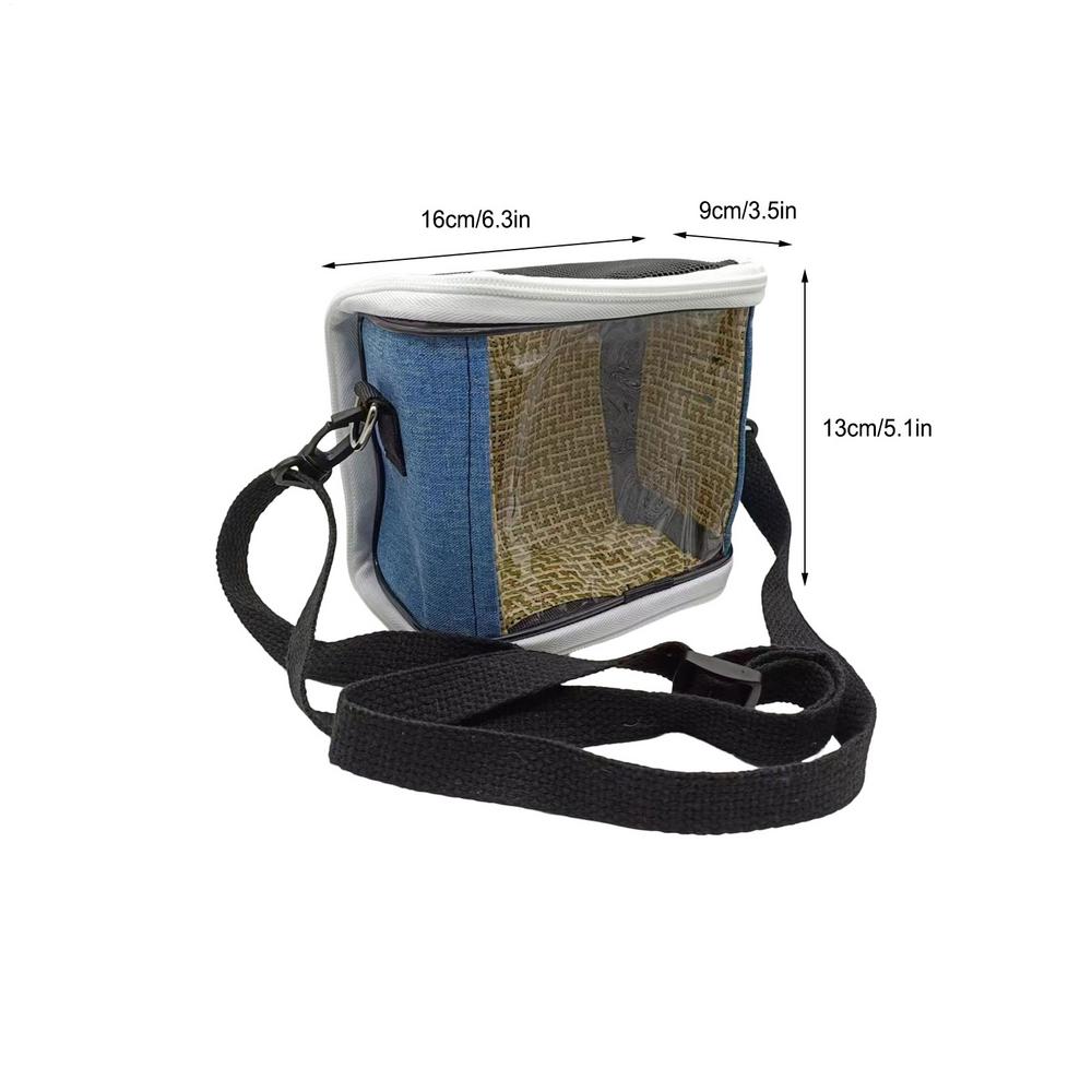 Breathable Bird Carrier Pouch Portable Travel Carrier for Lovebirds Cockatiels Macaw, Outdoor Carrying Bag for Vet Visit Walking
Breathable Bird Carrier Pouch Portable Travel Carrier for Lovebirds Cockatiels Macaw, Outdoor Carrying Bag for Vet Visit Walking