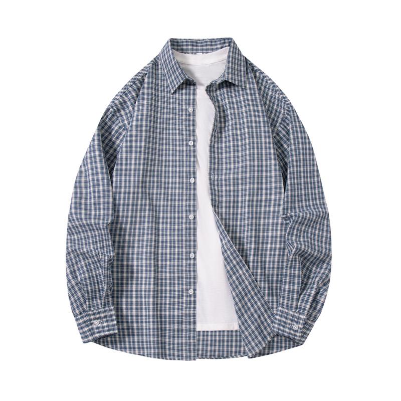 Plaid Striped Long Sleeve Shirt Fashionable Sun Protection Jacket For Men Solid Color Plaid 3XL синій
Plaid Striped Long Sleeve Shirt Fashionable Sun Protection Jacket For Men Solid Color Plaid 3XL синій