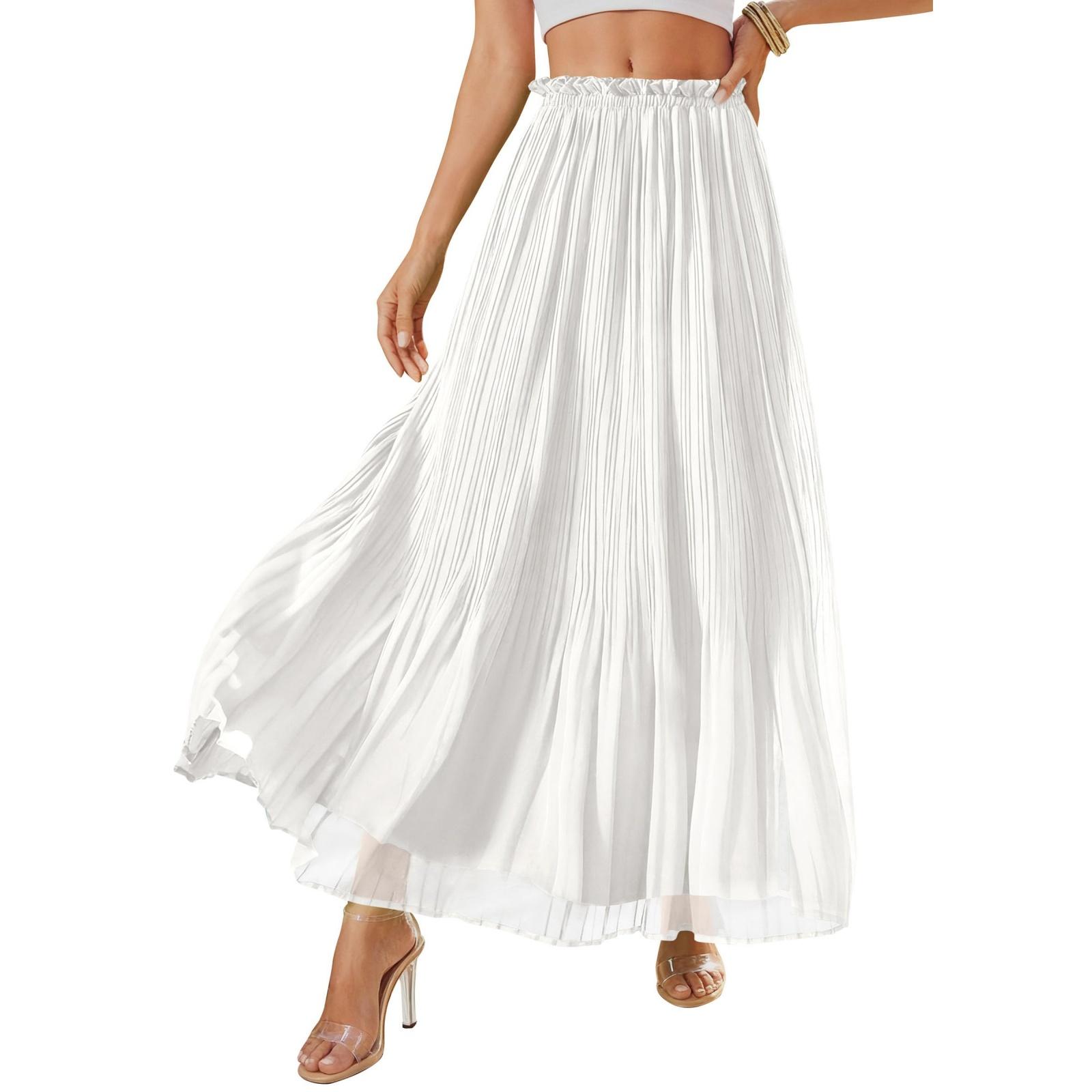 Women s Fashionable Casual Beach Flowy -Color Midi Skirt XL білий
Women s Fashionable Casual Beach Flowy -Color Midi Skirt XL білий
