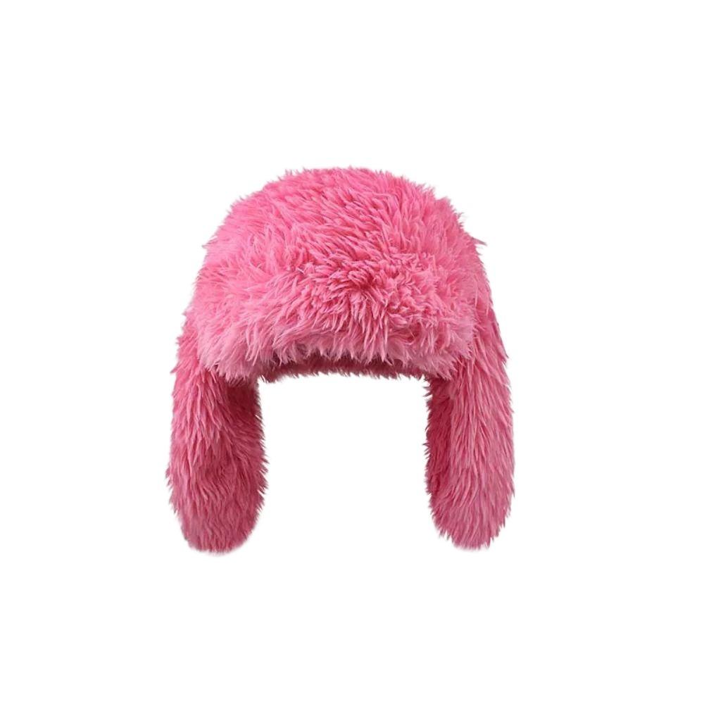 Однотонные шапки-бини с кроличьими ушками, шапка с защитой ушей в виде кролика, мягкая плюшевая шапка-пуловер, уличный стиль розы красного
Однотонные шапки-бини с кроличьими ушками, шапка с защитой ушей в виде кролика, мягкая плюшевая шапка-пуловер, уличный стиль розы красного