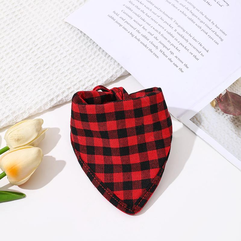 Dog saliva towel cat triangle towel pet collar Amazon plaid saliva scarf scarf scarf cotton cloth S #20cm width * 55cm total length червоний
Dog saliva towel cat triangle towel pet collar Amazon plaid saliva scarf scarf scarf cotton cloth S #20cm width * 55cm total length червоний