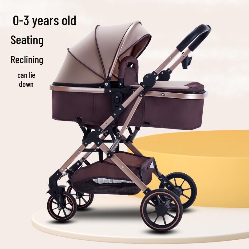 Легкая, Двусторонняя Детская Коляска: Сиденье и наклон, Высокий ландшафтный дизайн с амортизацией
Легкая, Двусторонняя Детская Коляска: Сиденье и наклон, Высокий ландшафтный дизайн с амортизацией