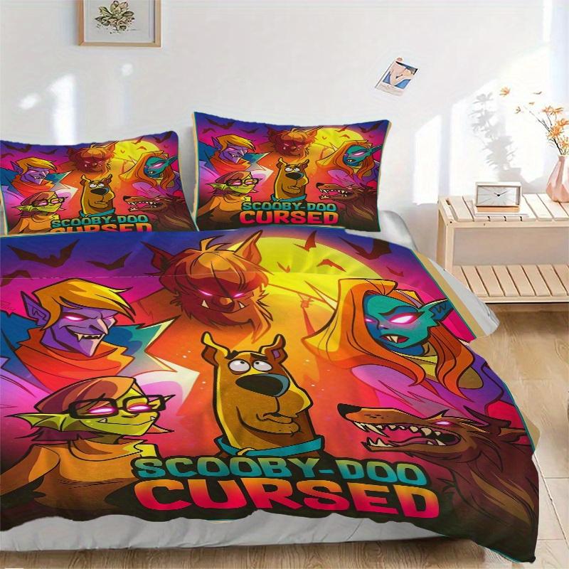 3pcs Scooby Doo Cursed Print Cover Set Ultra Soft, Breathable, and Comfortable Bedding with Stylish Design for Bedroom and Guest Room Decor 1 Cov 135x200cm
3pcs Scooby Doo Cursed Print Cover Set Ultra Soft, Breathable, and Comfortable Bedding with Stylish Design for Bedroom and Guest Room Decor 1 Cov 135x200cm