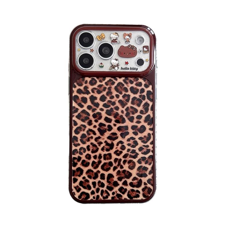 Cute Leopard Print Hello Kitty Phone Case For iPhone 17 16 15 14 Pro Max Kawaii Brown Cartoon Protective Cover for Girls For iPhone 17ProMax
Cute Leopard Print Hello Kitty Phone Case For iPhone 17 16 15 14 Pro Max Kawaii Brown Cartoon Protective Cover for Girls For iPhone 17ProMax