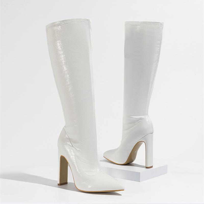 Сексуальные ботфорты на молнии с острым носком, женские, из красной кожи с принтом змеи, осенне-зимние, на квадратном высоком каблуке, женские мотоциклетные ботинки 41 белый
Сексуальные ботфорты на молнии с острым носком, женские, из красной кожи с принтом змеи, осенне-зимние, на квадратном высоком каблуке, женские мотоциклетные ботинки 41 белый