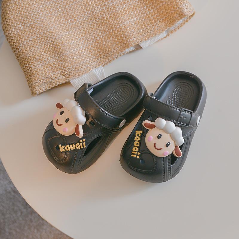 C Children s summer closed-toe sandals, thick-soled non-slip kids beach shoes, cute cartoon lamb clogs for outdoor wear 24-25the Length Within th
C Children s summer closed-toe sandals, thick-soled non-slip kids beach shoes, cute cartoon lamb clogs for outdoor wear 24-25the Length Within th