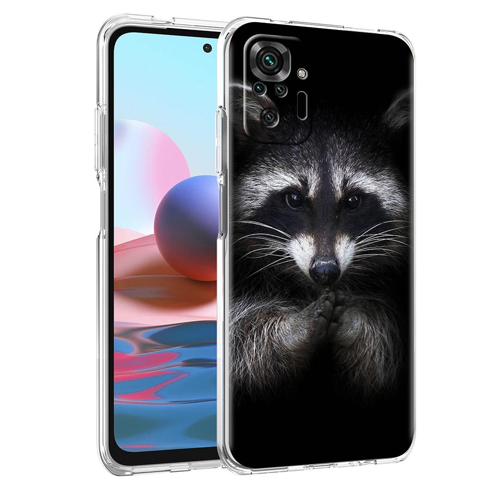 Cute Animal Raccoon Transparent Phone Case for Redmi 10c Note 11 11T 8A 9A 9C 8 9 10 K40 Plus 12 Pro 4G Soft Cover Shell Capas Note 12Pro PLUS
Cute Animal Raccoon Transparent Phone Case for Redmi 10c Note 11 11T 8A 9A 9C 8 9 10 K40 Plus 12 Pro 4G Soft Cover Shell Capas Note 12Pro PLUS