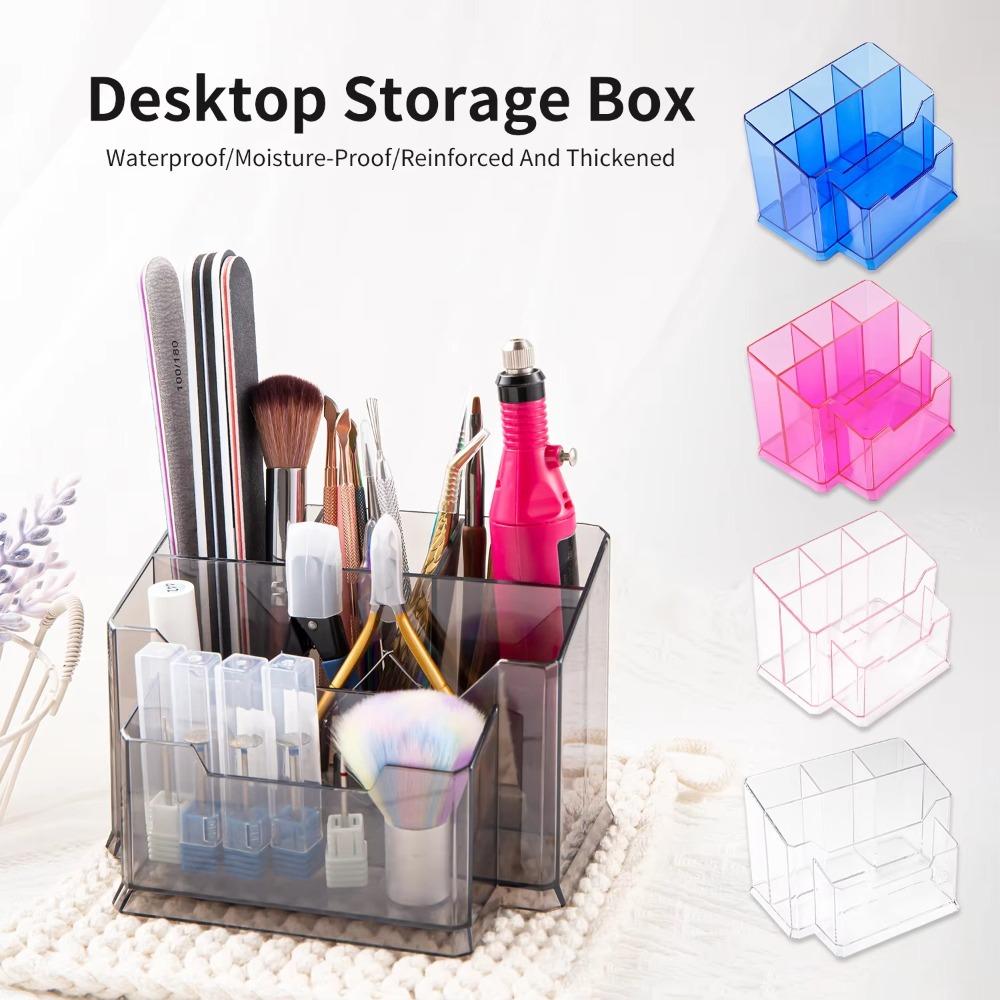 Nail Items Storage Rack 5-compartment Nail Drill Machine Organizer New Pen Storage Case прозорий
Nail Items Storage Rack 5-compartment Nail Drill Machine Organizer New Pen Storage Case прозорий