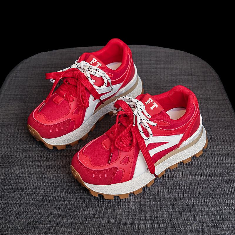 Platform dad shoes women s 2025 autumn new fashionable retro versatile lightweight casual sports shoes heightening Forrest Gump shoes 40 красный
Platform dad shoes women s 2025 autumn new fashionable retro versatile lightweight casual sports shoes heightening Forrest Gump shoes 40 красный