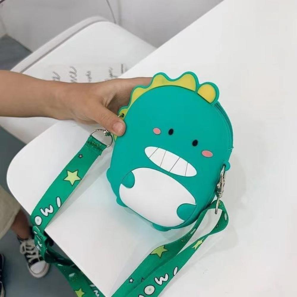 Girls Satchel Silicone Phone Pouch Handbags Wallets Children Purse Cartoon Dinosaur Crossbody Bag зелений
Girls Satchel Silicone Phone Pouch Handbags Wallets Children Purse Cartoon Dinosaur Crossbody Bag зелений