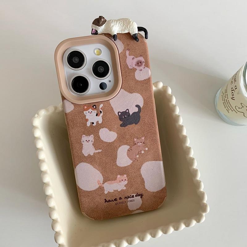 Apple 14promax Leather Cartoon 12/13 Pro Full Screen Cat 15/16 Pro Phone Cases Are Suitable for Women Apple 11Pro
Apple 14promax Leather Cartoon 12/13 Pro Full Screen Cat 15/16 Pro Phone Cases Are Suitable for Women Apple 11Pro