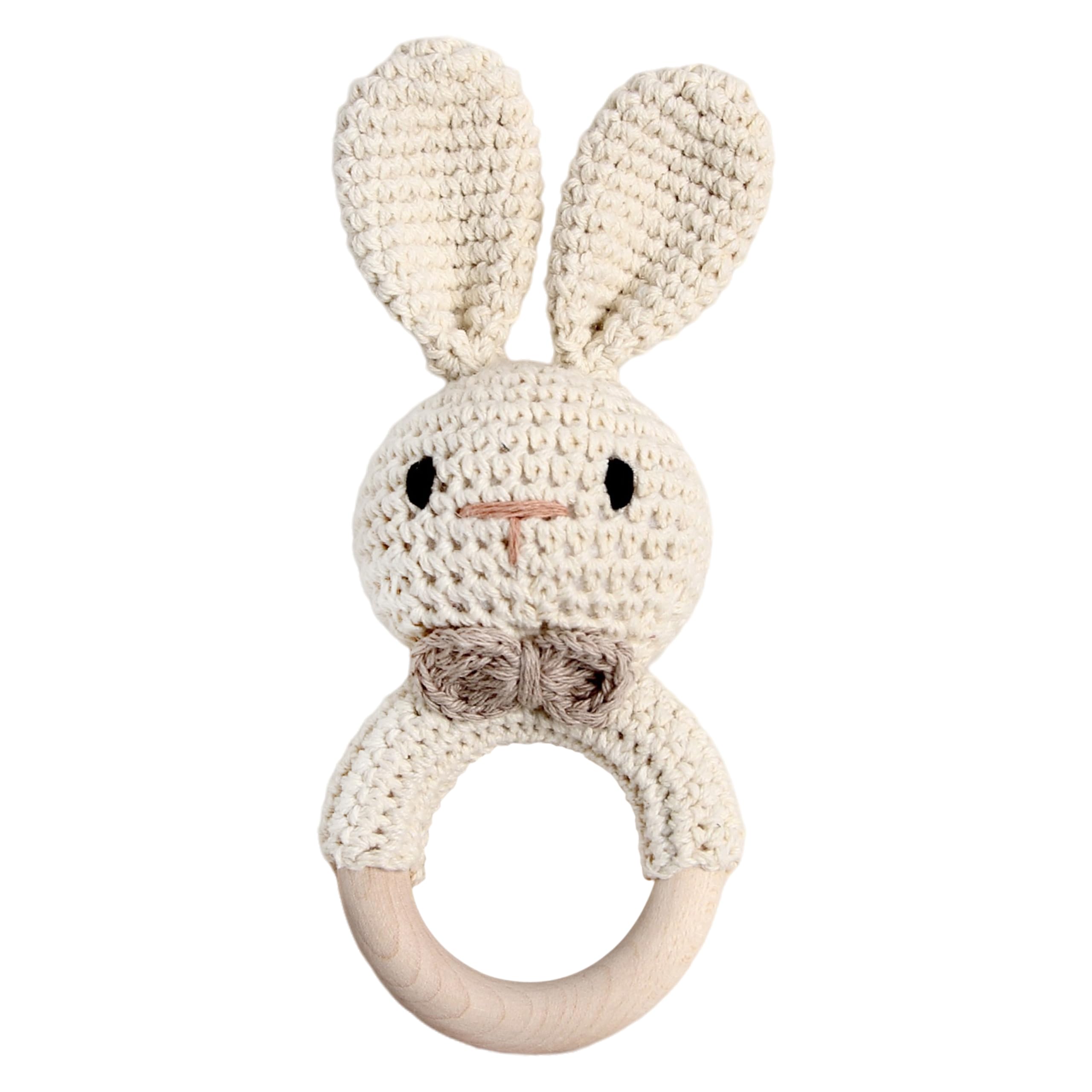 Shinse Rattle Plush Toy, Crocheted Rattle with Bell Organizer, Brain Development, Wooden Beech Wood Animal Rattle, Prevents Hand Licking, Perfect for
Shinse Rattle Plush Toy, Crocheted Rattle with Bell Organizer, Brain Development, Wooden Beech Wood Animal Rattle, Prevents Hand Licking, Perfect for