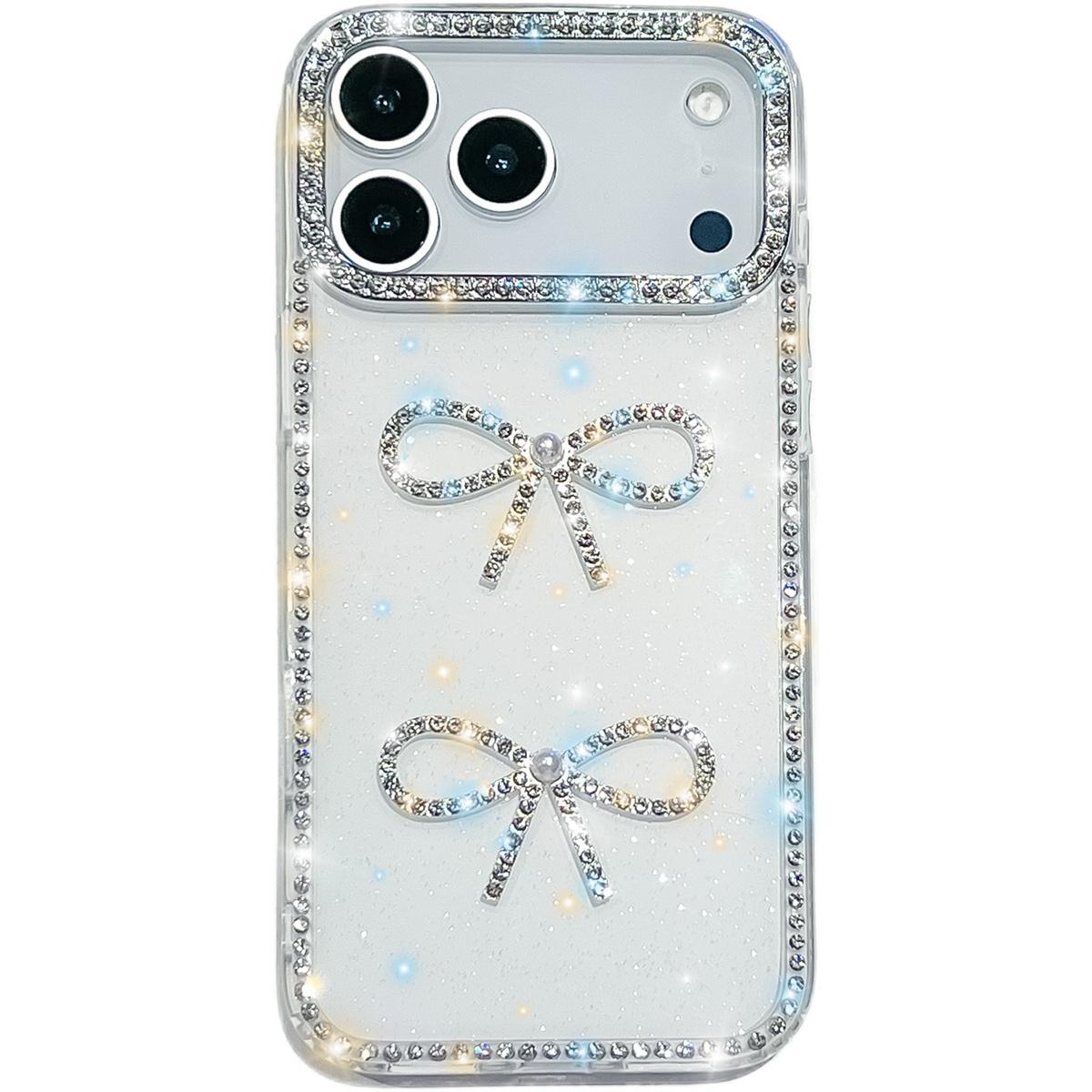Handmade Sparkly Diamond Bowknot IMD Phone Case, Compatible with iPhone 13-17 Series iPhone 17 Pro білий
Handmade Sparkly Diamond Bowknot IMD Phone Case, Compatible with iPhone 13-17 Series iPhone 17 Pro білий