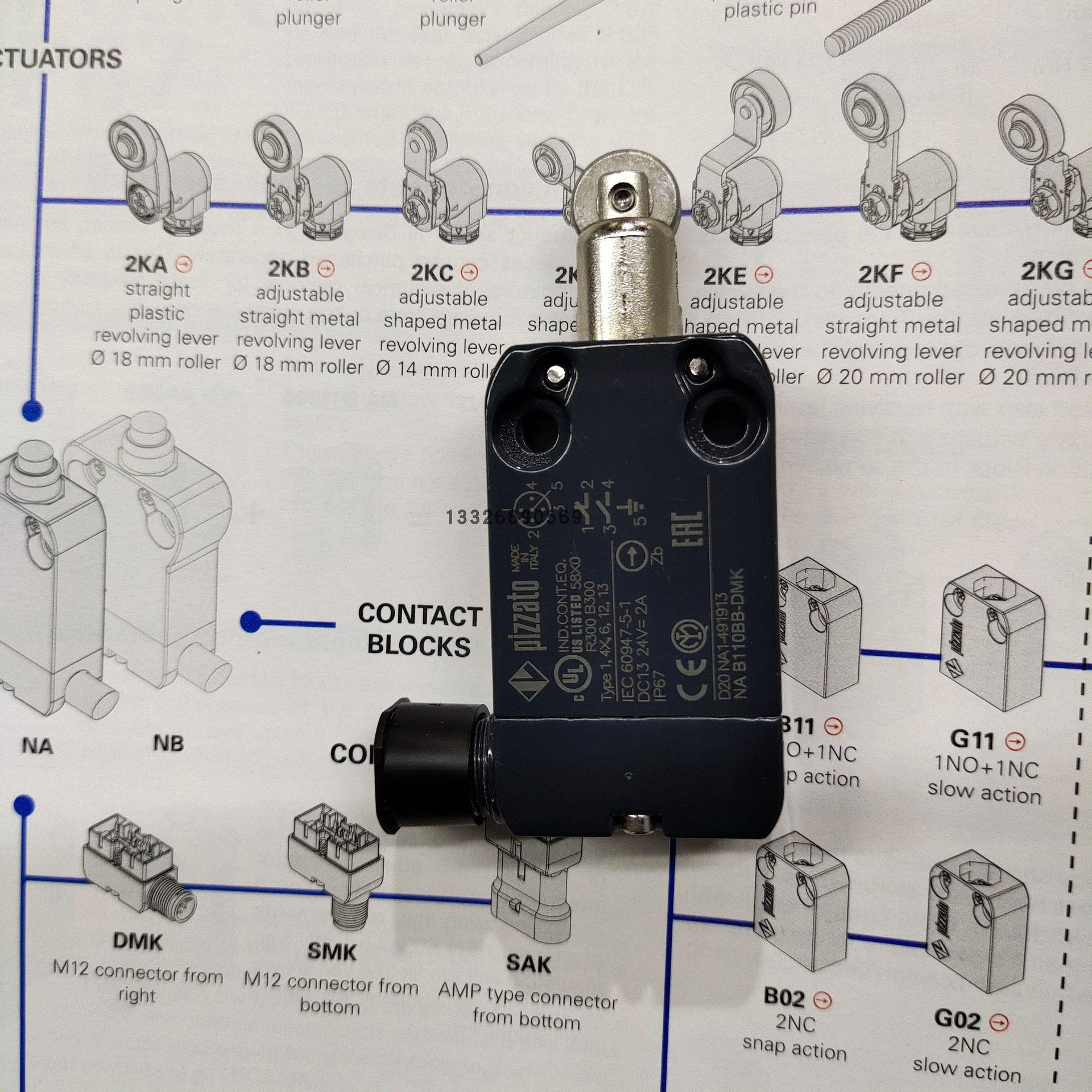 NA B110BB-DMK Italy Pizzato Micro Switch - Brand New and Authentic
NA B110BB-DMK Italy Pizzato Micro Switch - Brand New and Authentic