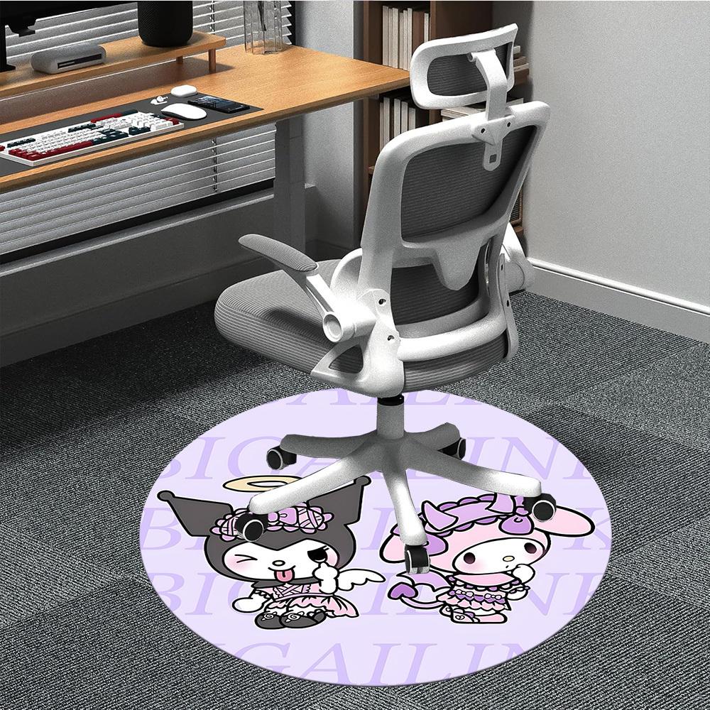 1pc My Melody Chair Carpet for Office, Indoor Non-Slip Polyester Fiber Carpet, Machine Washable, Durable Construction yy251205115 80cm by 80cm
1pc My Melody Chair Carpet for Office, Indoor Non-Slip Polyester Fiber Carpet, Machine Washable, Durable Construction yy251205115 80cm by 80cm