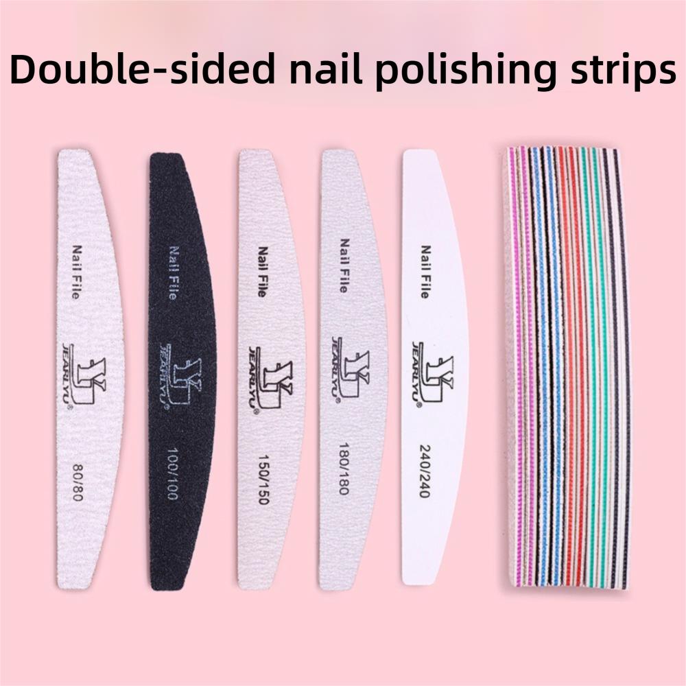 Double Sided Sandpaper Nail File 80/100/150/180/240Grit Nail Polish File Manicure Tool DIY Nails 240/240
Double Sided Sandpaper Nail File 80/100/150/180/240Grit Nail Polish File Manicure Tool DIY Nails 240/240