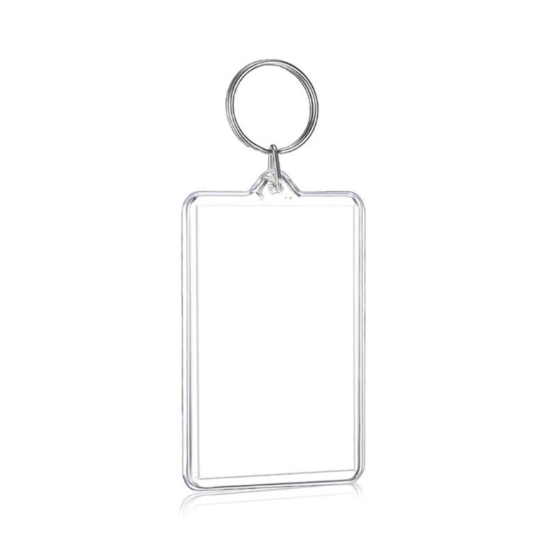 Clear Plastic Photo Frame Keychain Photo Insert Keyrings Blank Rectangle Shapes DIY Keychain Picture Frame Keyring 52X34mm
Clear Plastic Photo Frame Keychain Photo Insert Keyrings Blank Rectangle Shapes DIY Keychain Picture Frame Keyring 52X34mm