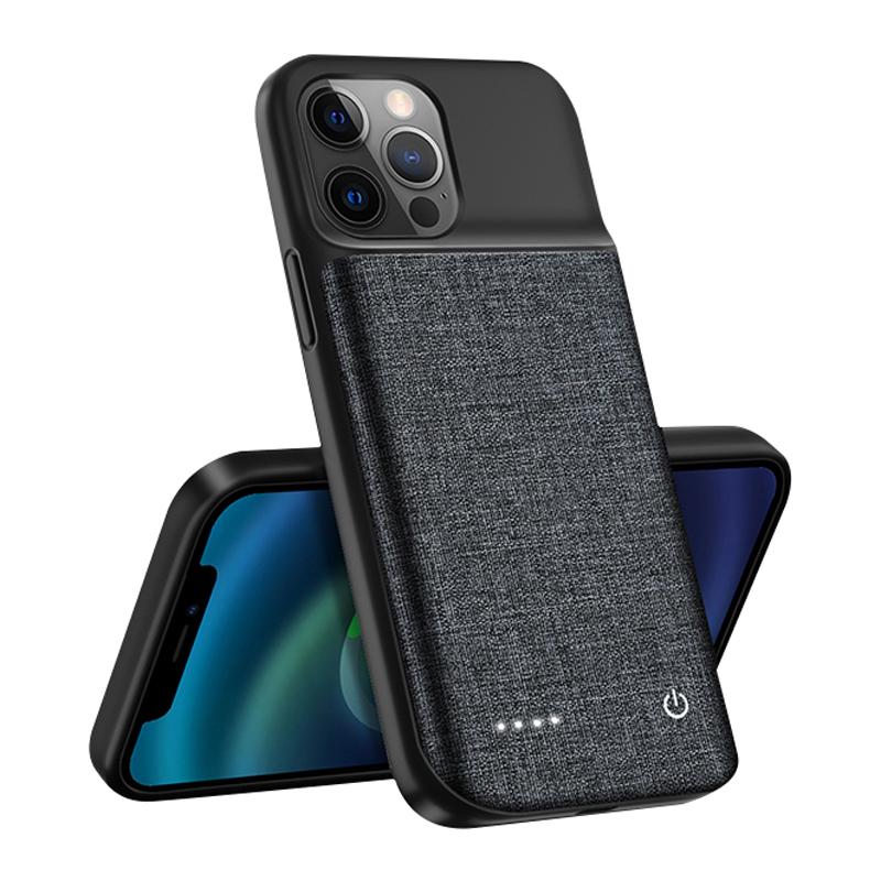 Oxford Cloth 6800mAh Mobile Phone Rechargeable Battery Power Bank Charging Case for iPhone 12 Pro A
Oxford Cloth 6800mAh Mobile Phone Rechargeable Battery Power Bank Charging Case for iPhone 12 Pro A