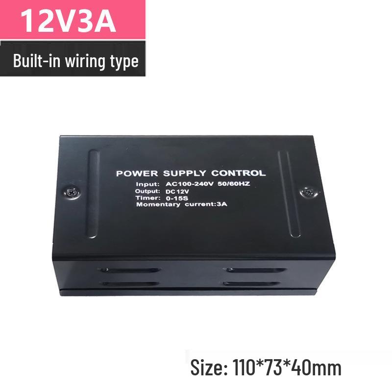 12V Access Control Power Supply with 110V Transformer, K80C Small Power Controller, 3A Delay
12V Access Control Power Supply with 110V Transformer, K80C Small Power Controller, 3A Delay