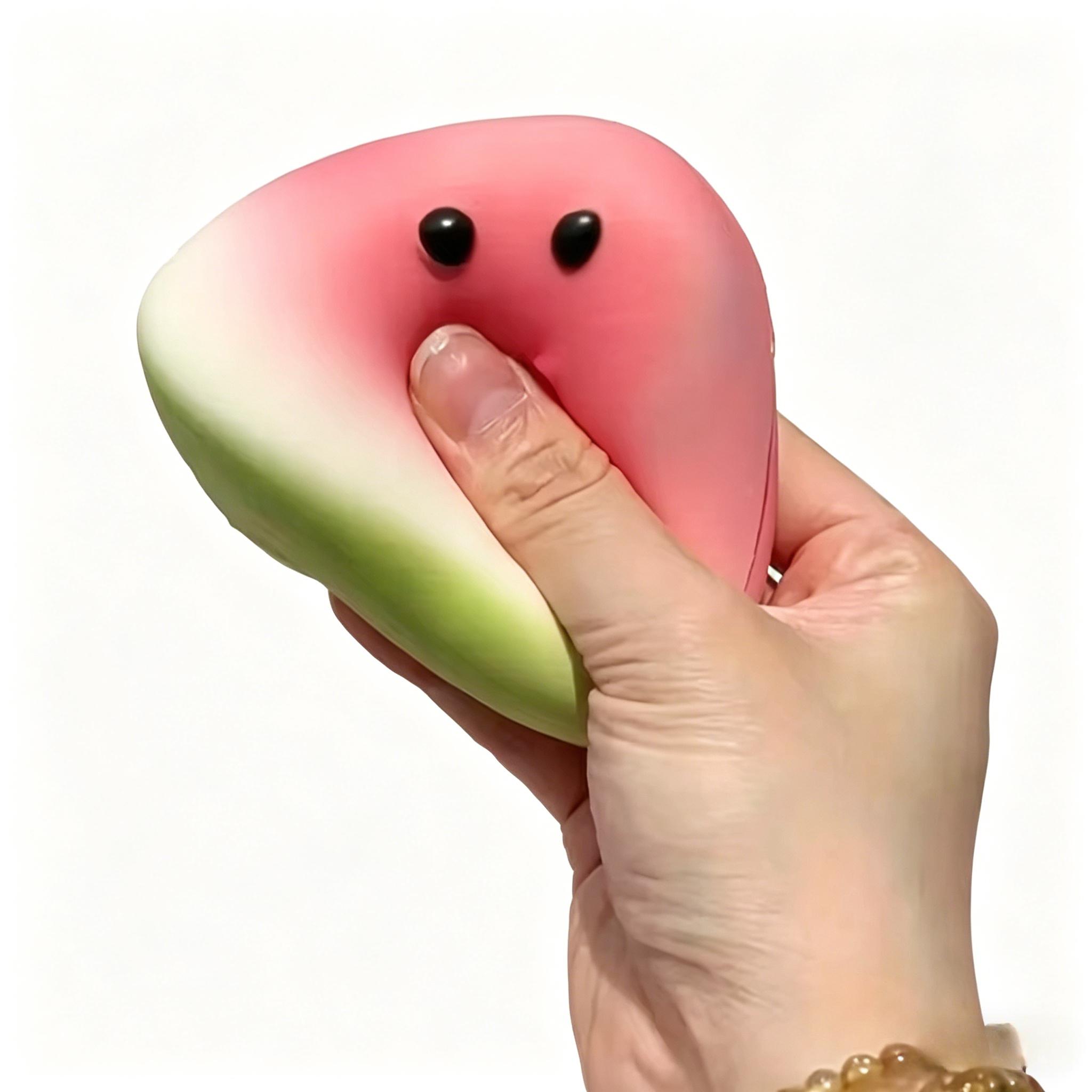 Pink Green Watermelon Squeeze Squishy Fidget Toy Soft Playful Texture Stress Relief Sensory Toy for Kids Birthday Party Favors
Pink Green Watermelon Squeeze Squishy Fidget Toy Soft Playful Texture Stress Relief Sensory Toy for Kids Birthday Party Favors