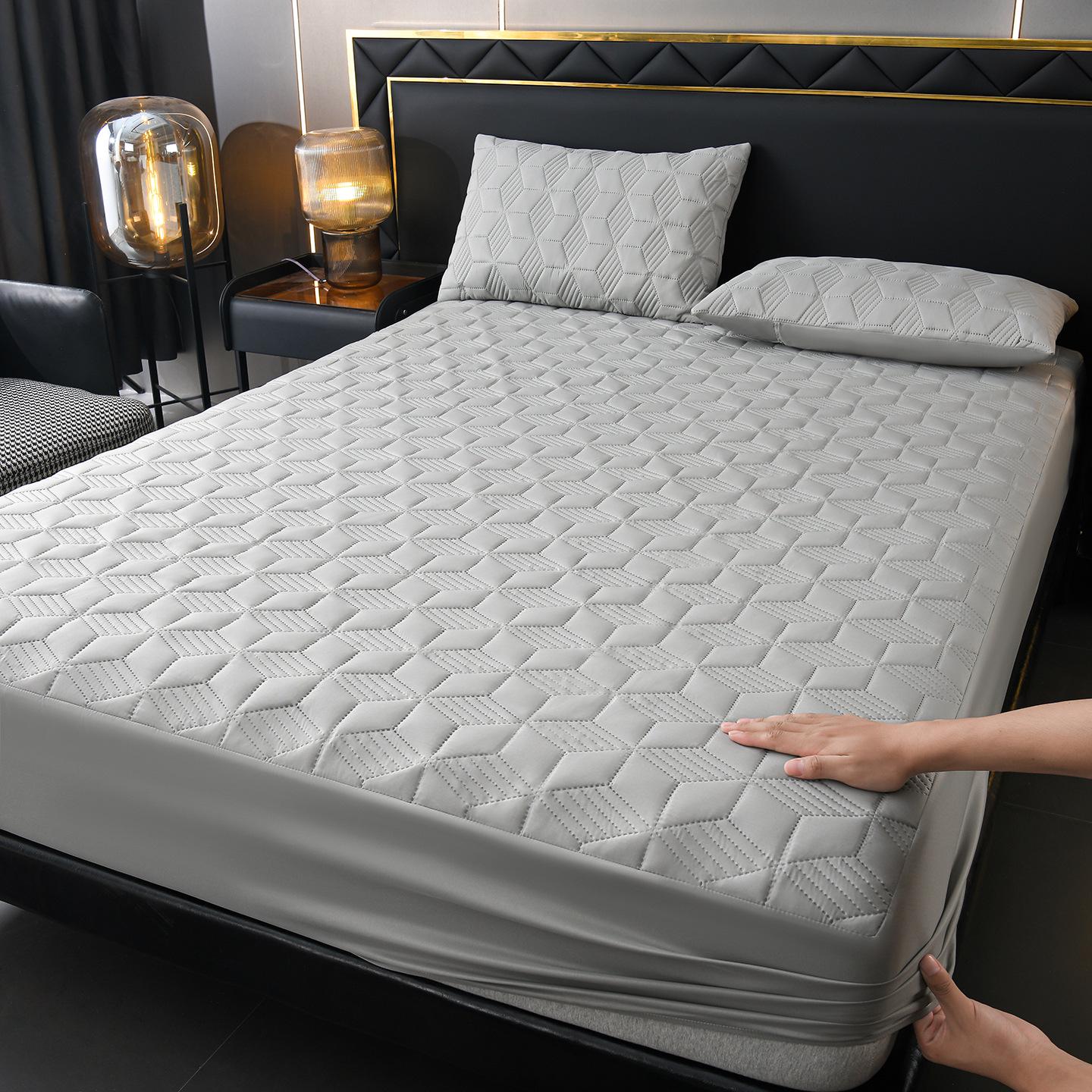 Стьобаний Водонепроникний Натяжний Простирадло-Захист для Матраца Pair of Pillowcases
Стьобаний Водонепроникний Натяжний Простирадло-Захист для Матраца Pair of Pillowcases