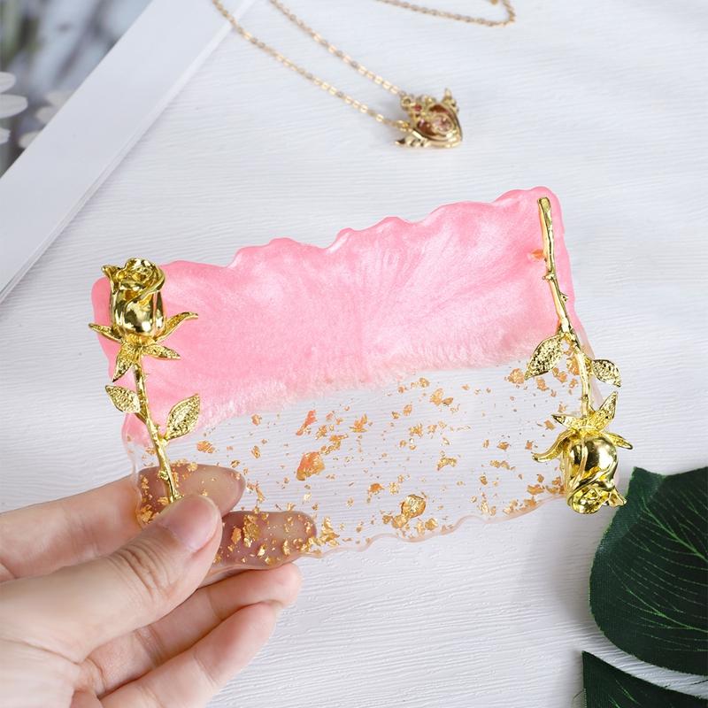 1pc Leaf Decor Jewelry Tray, Minimalist Leaf Decor Jewelry Display Tray For Desk ,Pink Color розовый
1pc Leaf Decor Jewelry Tray, Minimalist Leaf Decor Jewelry Display Tray For Desk ,Pink Color розовый
