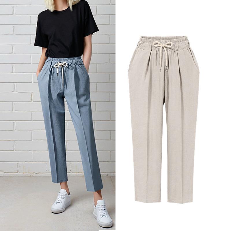 Nine-point Casual Pants Women s Autumn High-waisted Straight-leg Loose and Thin Pants M хаки
Nine-point Casual Pants Women s Autumn High-waisted Straight-leg Loose and Thin Pants M хаки