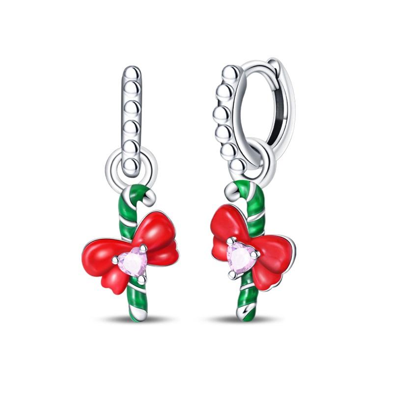 Christmas Halloween New 925 Silver Wreath Snowflake Rose Luminous Cute Ghost Earrings For Women Creative Jewelry Gifts
Christmas Halloween New 925 Silver Wreath Snowflake Rose Luminous Cute Ghost Earrings For Women Creative Jewelry Gifts