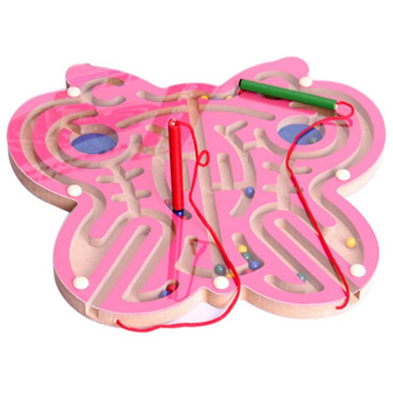 Деревянные магнитные бусины, лабиринт, магнитный лабиринт, головоломка, обучающая настольная игра, интерактивная игрушка-лабиринт для детей ясельного возраста 28*28*2.5,Butterfly разноцветный
Деревянные магнитные бусины, лабиринт, магнитный лабиринт, головоломка, обучающая настольная игра, интерактивная игрушка-лабиринт для детей ясельного возраста 28*28*2.5,Butterfly разноцветный